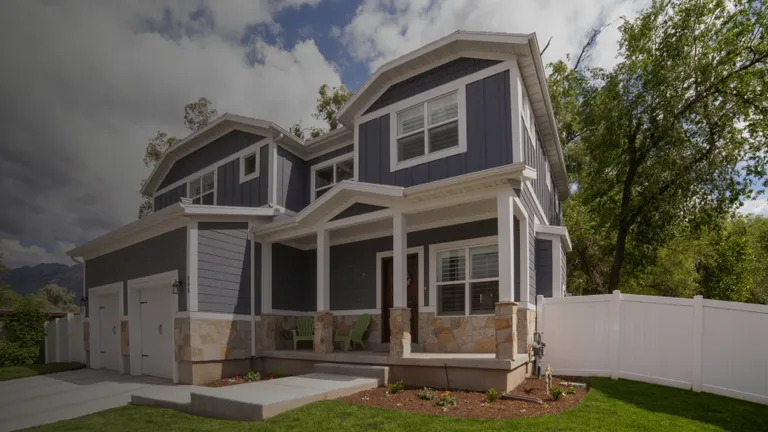 A Lower Mainland home exterior with fresh paint
