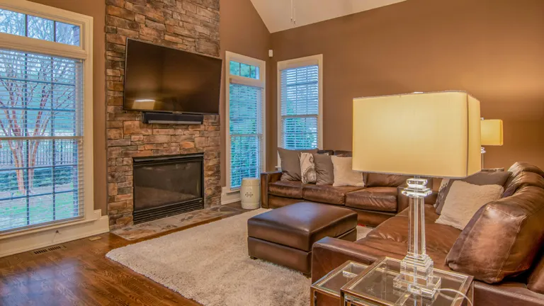 A renovated rental suite with durable modern finishes