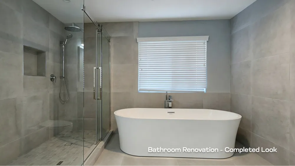 Bathroom Renovation – Burnaby: Full Bathroom Remodel