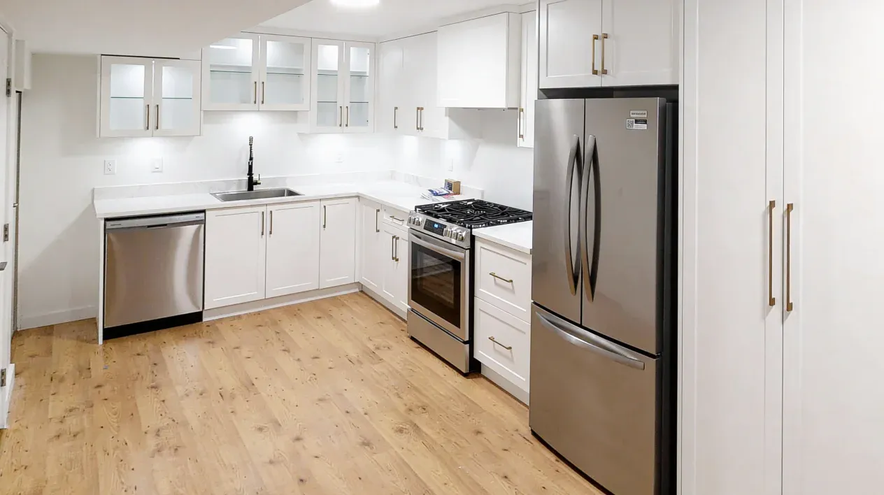 Project Basement Secondary Suite Renovation — Port Moody (Modern Kitchen)