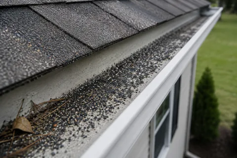 Gutter granule