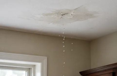 Roof leak
