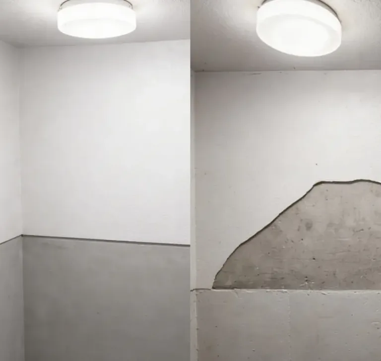 Parkade Stairs - Plaster Repairs